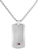 Tommy Hilfiger Jameson Mwgwd Ci Tlysau Cadwyn Gwddf Dynion 2790627