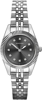 Sekonda Ladies Watch with Grey Dial and silver Bracelet 2831
