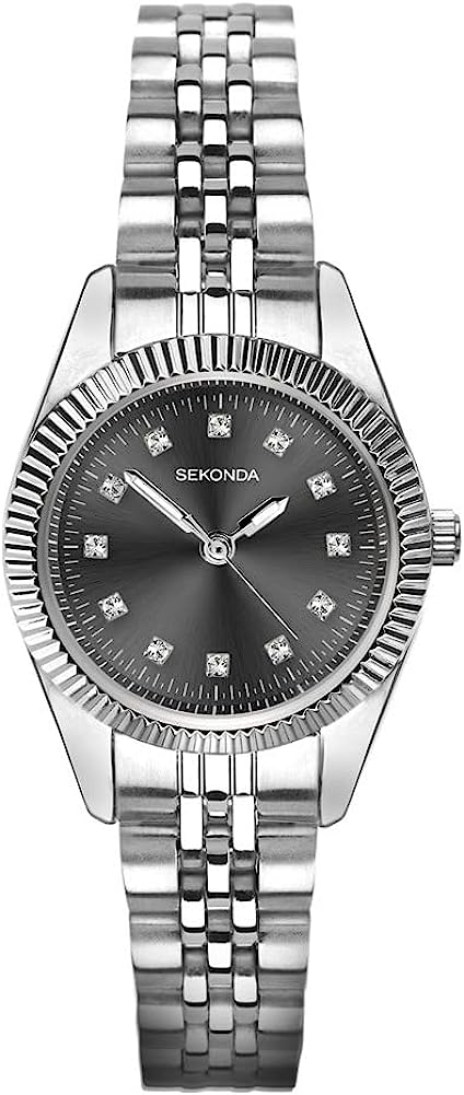 Sekonda Ladies Watch with Grey Dial and silver Bracelet 2831