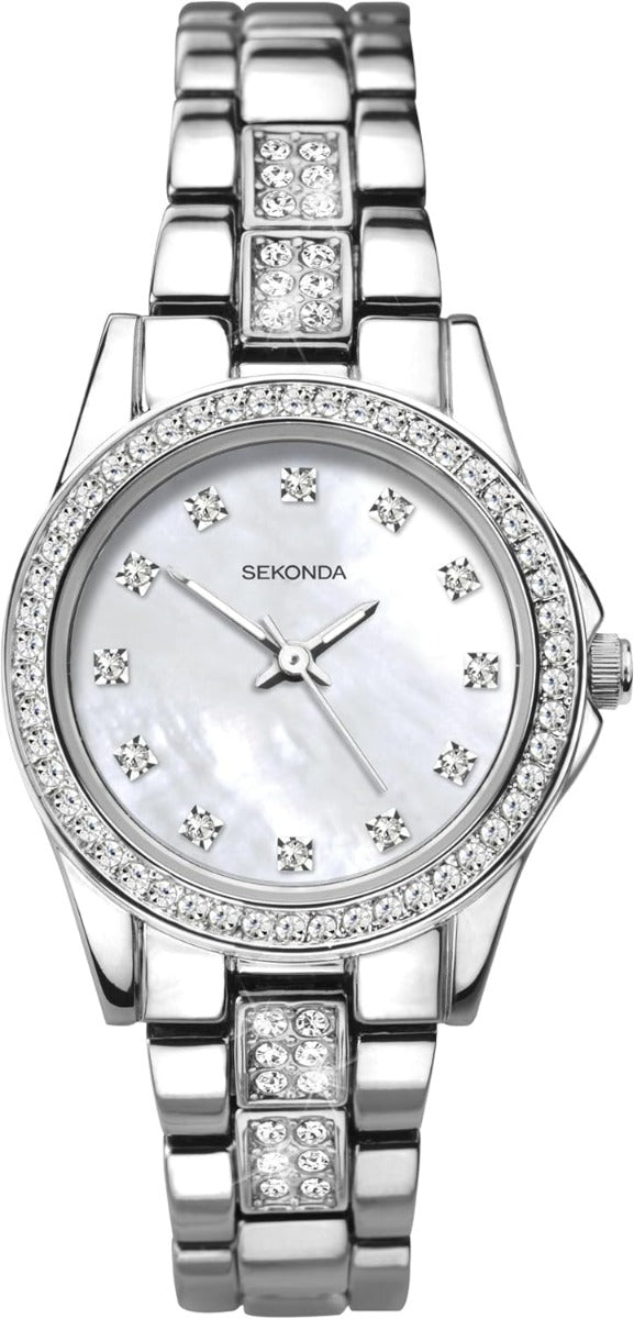 Sekonda Gift Set with Silver Watch, Pendant & Earrings 2841G