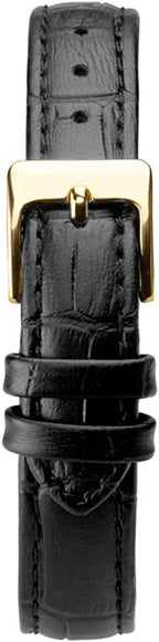Sekonda Classic Ladies Watch with White Dial and Black Leather Strap 2892