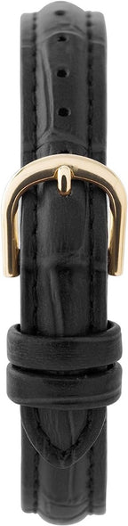 Sekonda Ladies Classic Watch with White Dial and Black Strap 2897