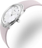 Sekonda Seksy Classic Ladies Watch with Mother of Pearl Dial and Pink Leather Strap 2915