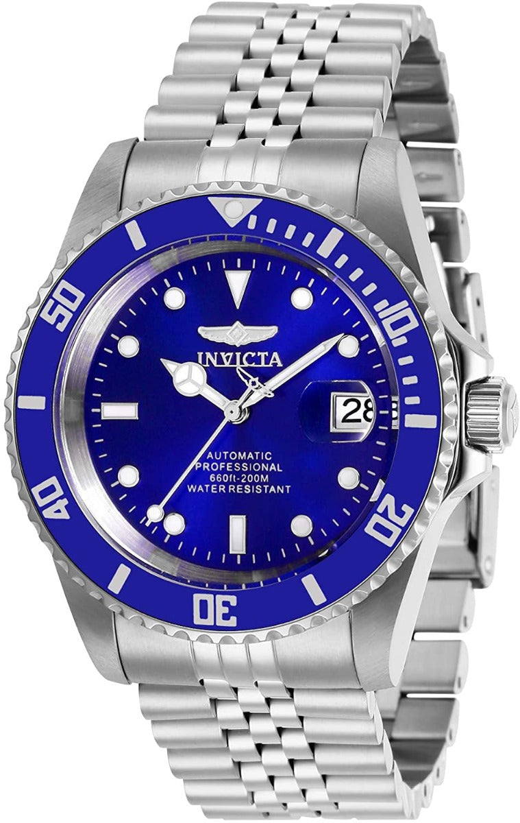 Invicta Pro Diver Mens Automatic Watch with Blue Dial 29179