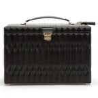 Wolf Caroline Extra Large Jewellery Case Black 329571