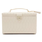 Wolf Caroline Large Jewellery Case Ivory 329653