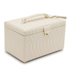 Wolf Caroline Large Jewellery Case Ivory 329653