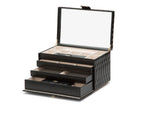 Wolf Caroline Large Jewellery Case Black 329671