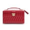 Wolf Caroline Medium Jewellery Case Red 329772