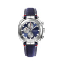 Herbelin Newport Heritage Mens Watch with Blue Dial and Blue Strap 35664AP25