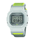 Casio G-Shock Mens Digital Watch with White Dial and Yellow FIDLOCK Strap DW-5600MNC-7A8ER