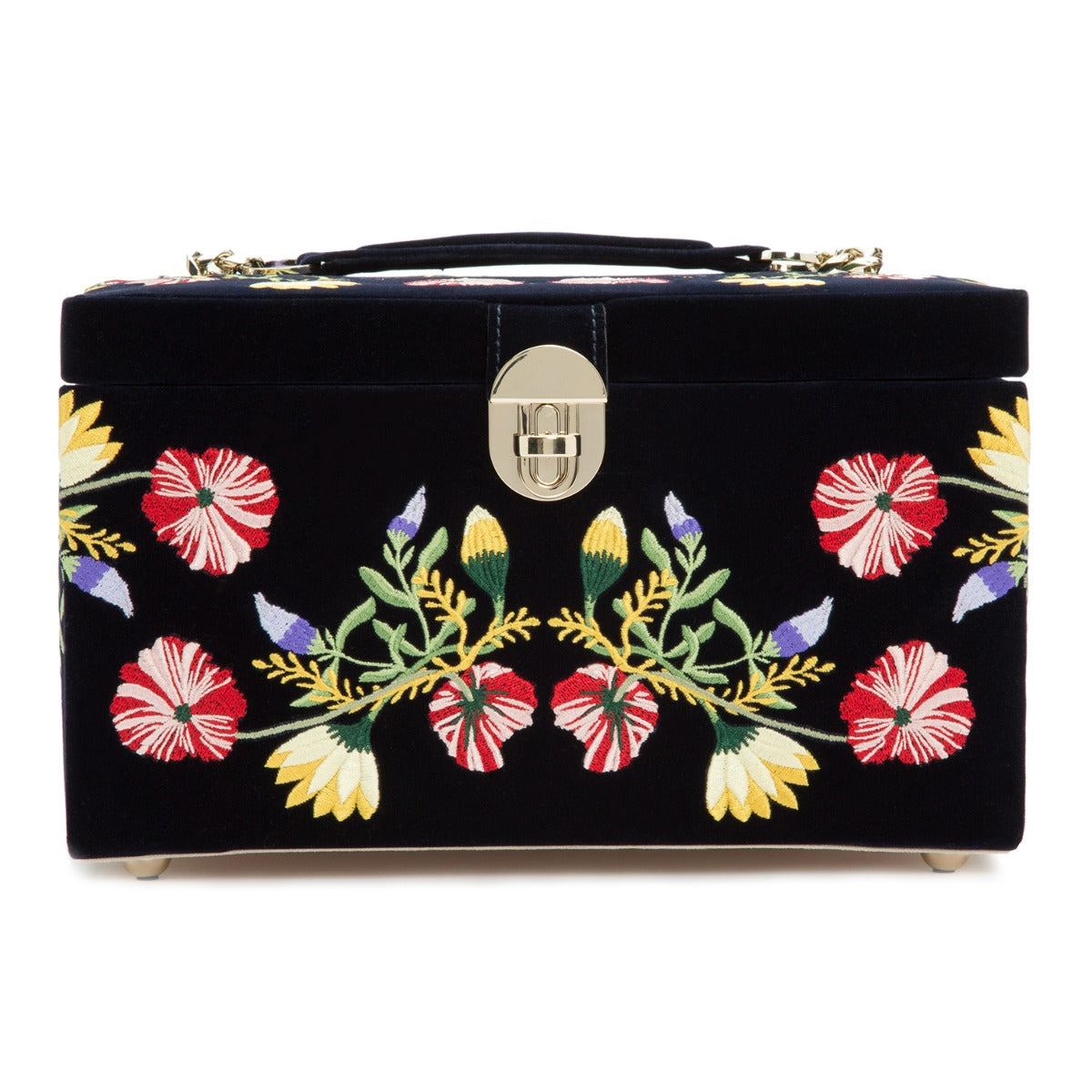 Wolf ZOE Medium Jewellery Box Indigo 393116