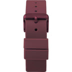 Sekonda Palette Ladies Watch Burgandy Dial & Burgandy Silicone Strap 40554