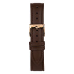 Nordgreen Native Bundle Scandinavian Rose Gold Ladies Watch with Rose Mesh & Brown Leather Straps
