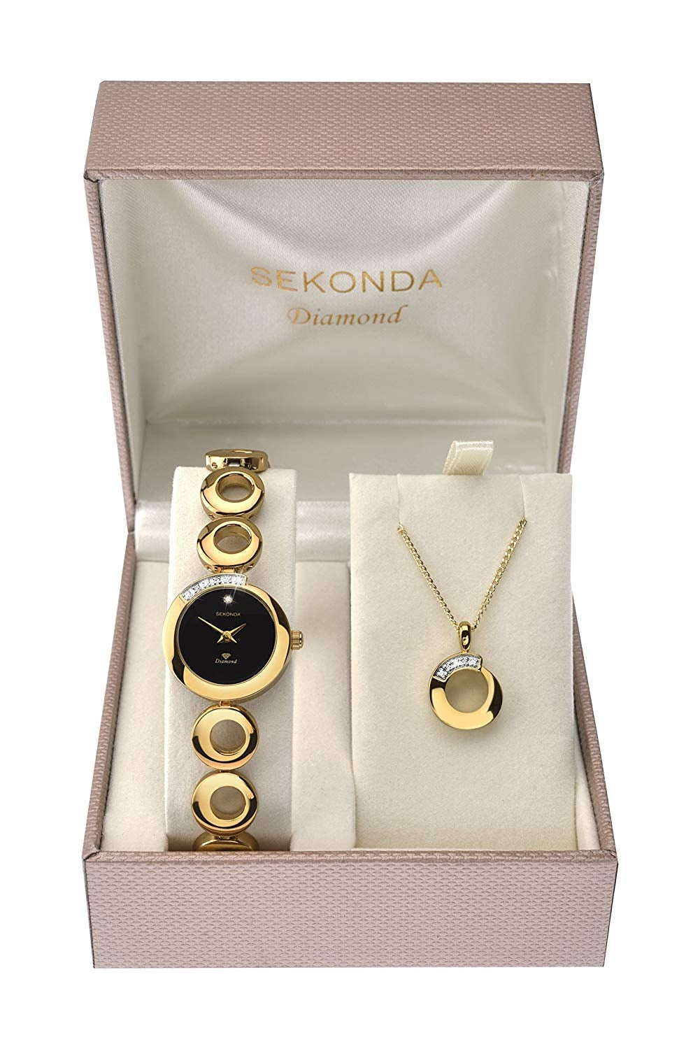Sekonda Ladies Diamond Watch Gift Set 4011G