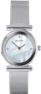 Sekonda Ladies Watch with Mother of Pearl Dial and Milanese Strap 40346