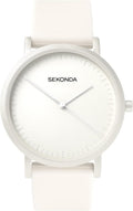 Sekonda Palette Ladies Watch with White Dial & Silicone Strap 40390