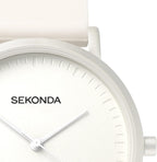 Sekonda Palette Ladies Watch with White Dial & Silicone Strap 40390