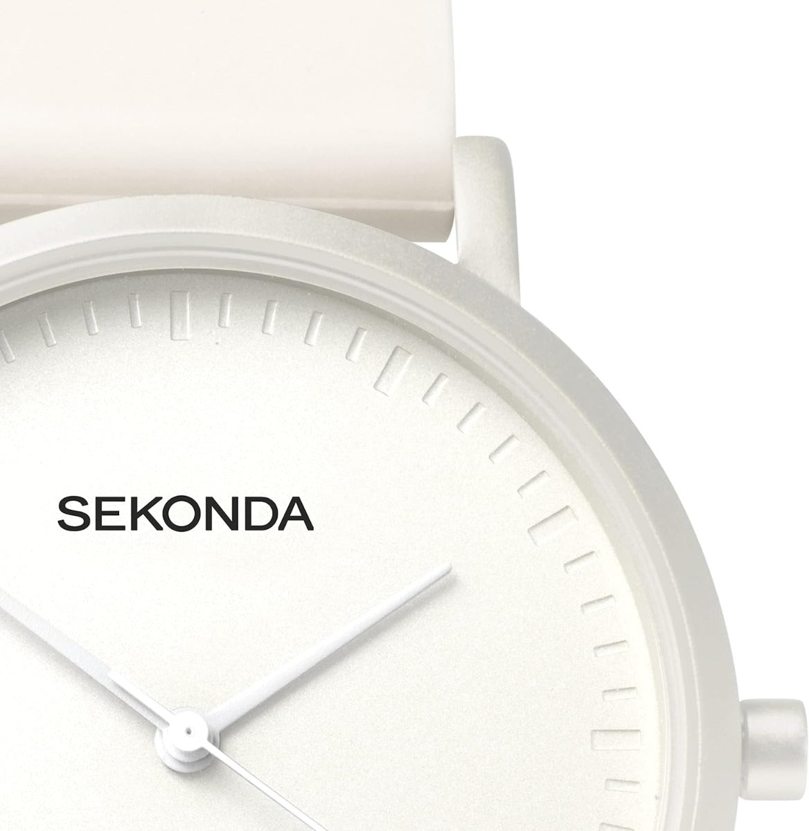 Sekonda Palette Ladies Watch with White Dial & Silicone Strap 40390