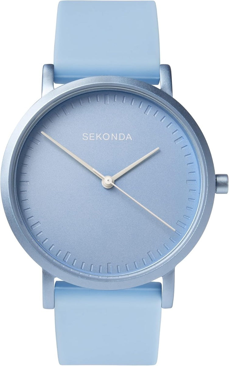 Sekonda Palette Ladies Watch with Blue Dial & Silicone Strap 40393