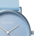 Sekonda Palette Ladies Watch with Blue Dial & Silicone Strap 40393