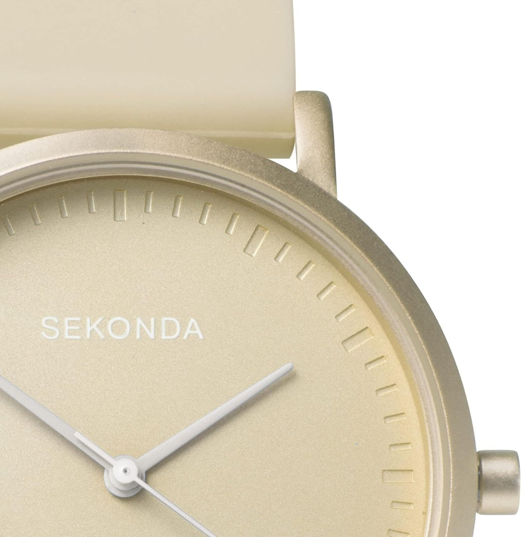 Sekonda Palette Ladies Watch with Almond Dial & Silicone Strap 40396