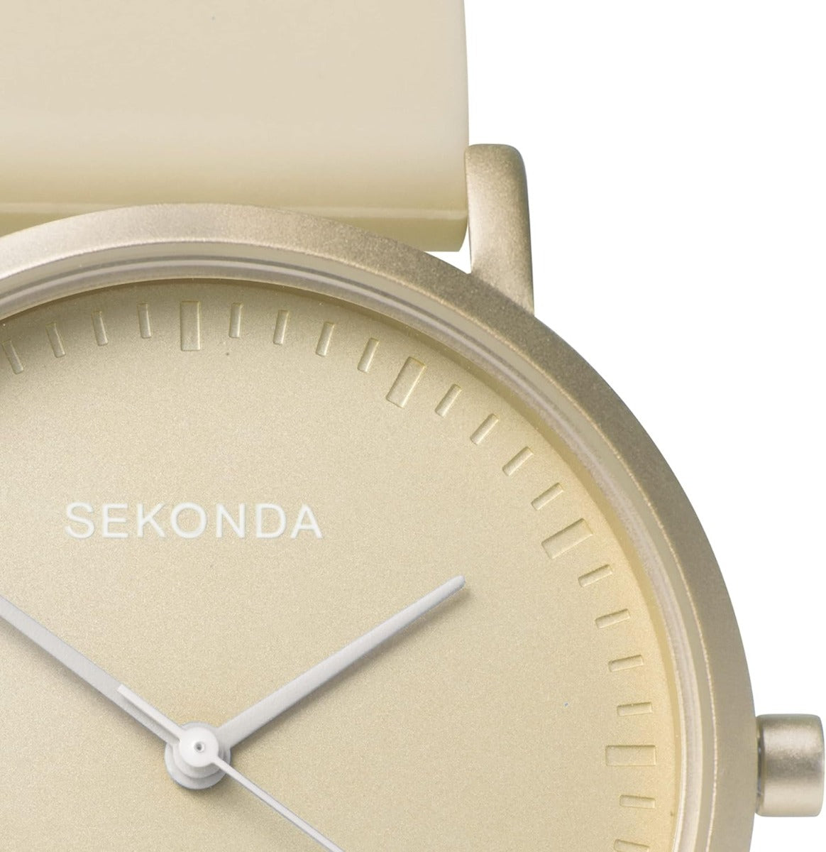 Sekonda Palette Ladies Watch with Almond Dial & Silicone Strap 40396