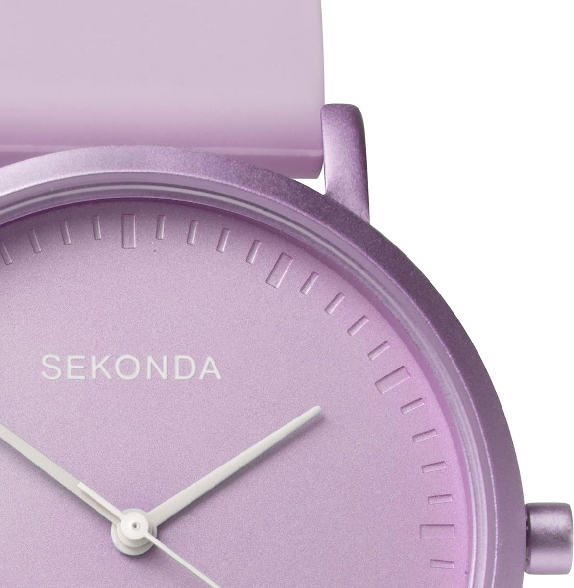 Sekonda Palette Ladies Watch with Purple Dial & Silicone Strap 40403