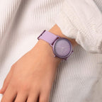 Sekonda Palette Ladies Watch with Purple Dial & Silicone Strap 40403