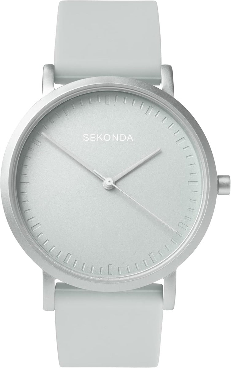 Sekonda Palette Ladies Watch with Grey Dial & Silicone Strap 40405