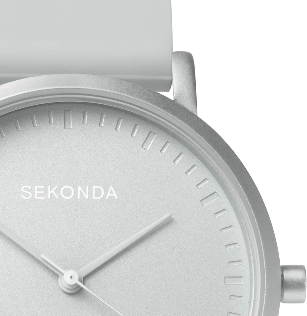 Sekonda Palette Ladies Watch with Grey Dial & Silicone Strap 40405