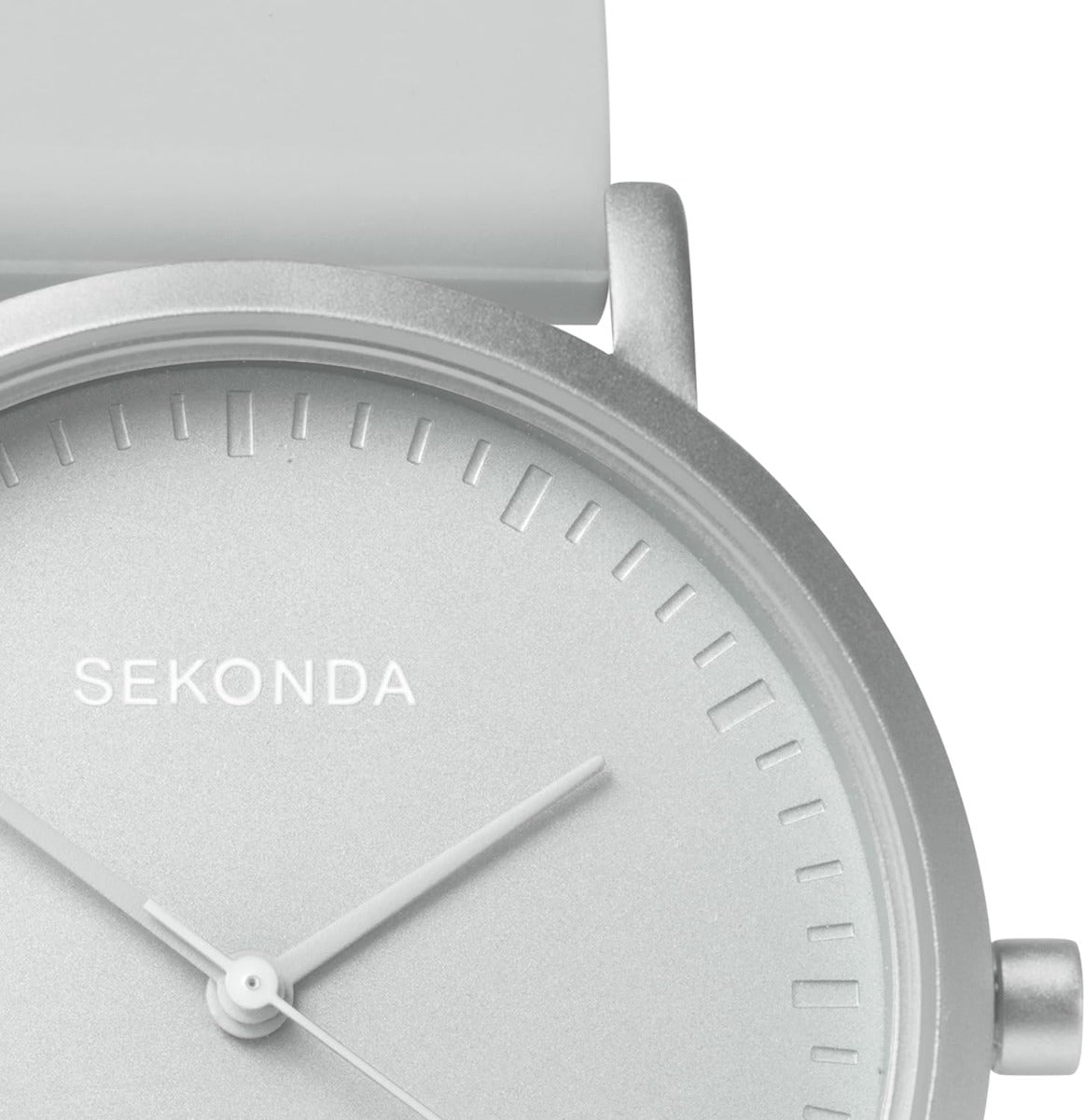 Sekonda Palette Ladies Watch with Grey Dial & Silicone Strap 40405