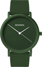 Sekonda Palette Ladies Watch with Green Dial & Silicone Strap 40553