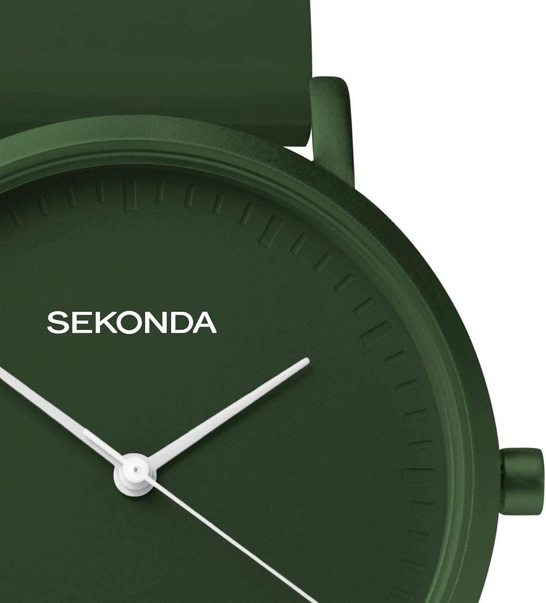Sekonda Palette Ladies Watch with Green Dial & Silicone Strap 40553