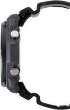 Casio Tough Solar Gwylio Analog-Ddigidol i Ddynion gyda Deial Du a Strap Du AQ-S820W-1AVEF