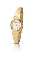 Sekonda Ladies Quartz Watch with Cream Dial Analogue Display and Gold Stainless Steel Bracelet 4247