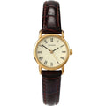 Sekonda Women's Brown Leather Strap Watch 4458