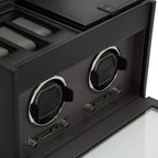 Wolf Viceroy Double Watch Winder with Storage 456202