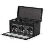 Wolf Viceroy Triple Watch Winder with Storage 456302