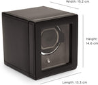 WOLF Cub Automatic Single Watch Winder with Glass Cover 461103