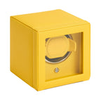 Wolf Designs Cub Yellow Single Watch Winder with Glass Cover 461192
