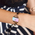 Storm Temptress Charm Lazer Pink Ladies Watch with Pink Dial and Silver Bracelet 47013/PK