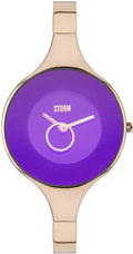 STORM Ola Watch RG Purple Ladies Watch with Purple Dial and Rose Gold Bracelet 47272/P