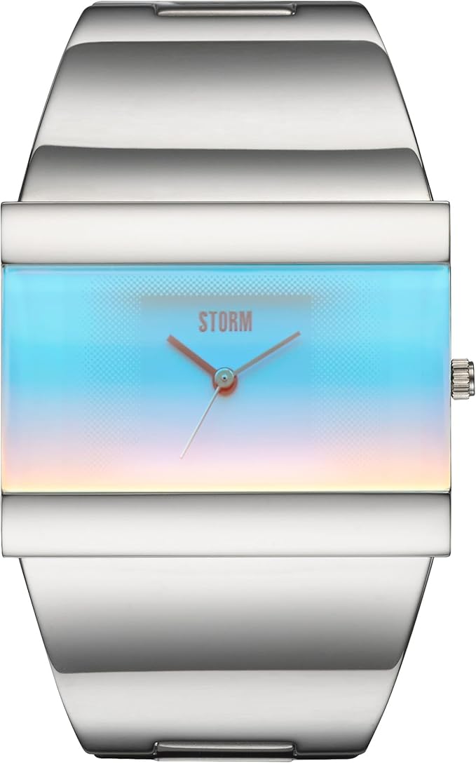 Storm Starletti Lazer Aqua Ladies Watch with Blue Dial and Silver Bracelet 47313/AQ