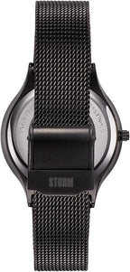 Storm Mini Sotec Slate Ladies Watch with Black Milanese Strap 47383/SL