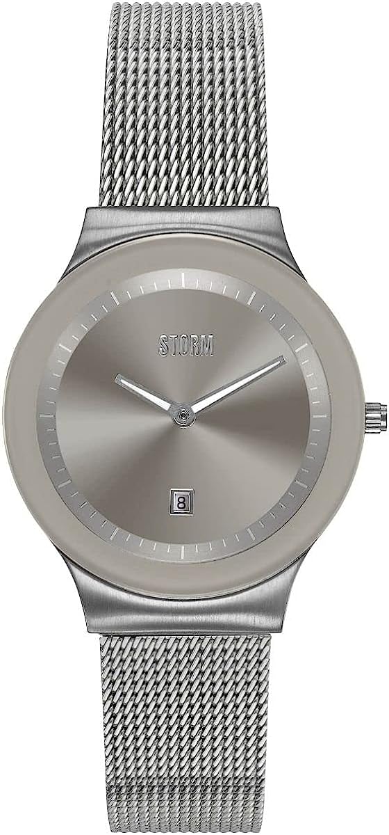 Storm Mini Sotec Taupe Ladies Watch with Silver Milanese Strap 47383/TP