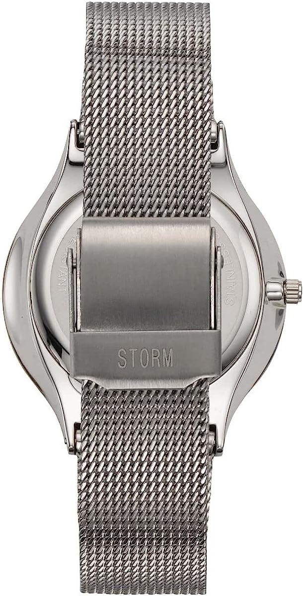 Storm Mini Sotec Taupe Ladies Watch with Silver Milanese Strap 47383/TP