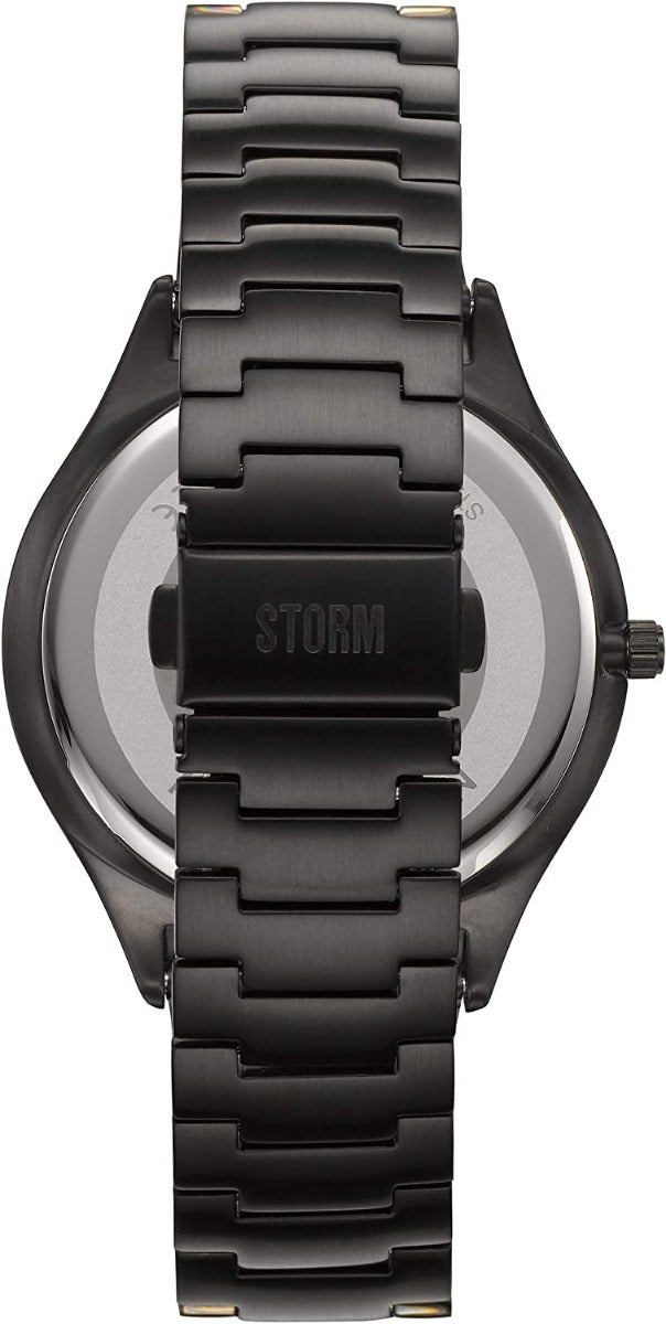 STORM New Activon Slate Mens Watch with Black Dial and Black Bracelet 47409/SL