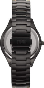 STORM New Activon Slate Mens Watch with Black Dial and Black Bracelet 47409/SL