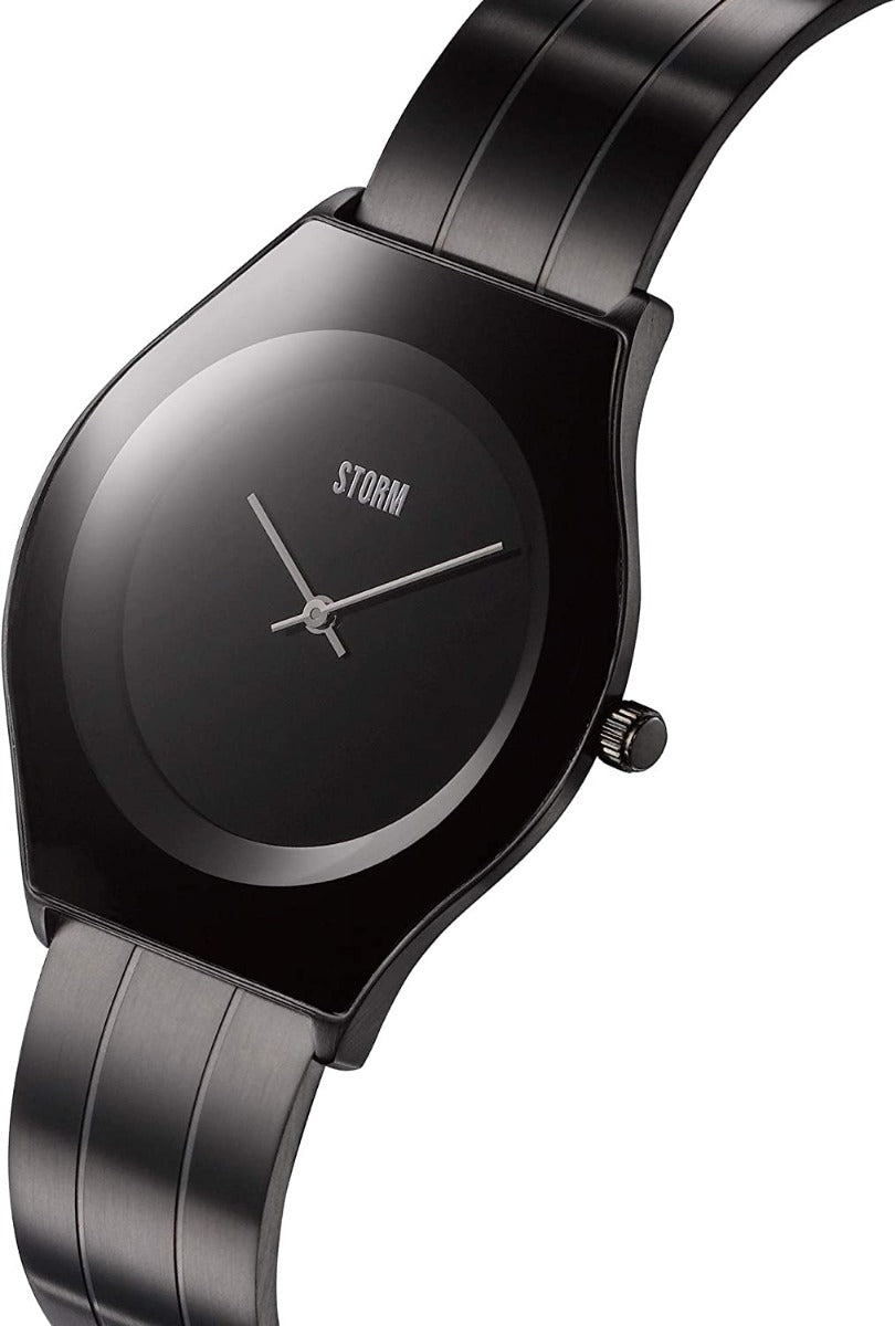STORM New Activon Slate Mens Watch with Black Dial and Black Bracelet 47409/SL